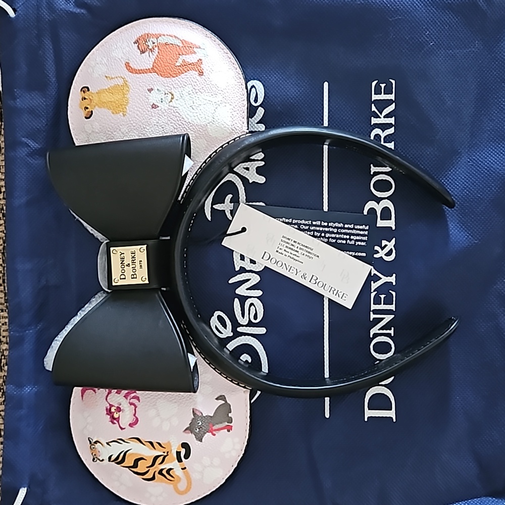 Dooney & Bourke Disney Cats Ear Headband Limited